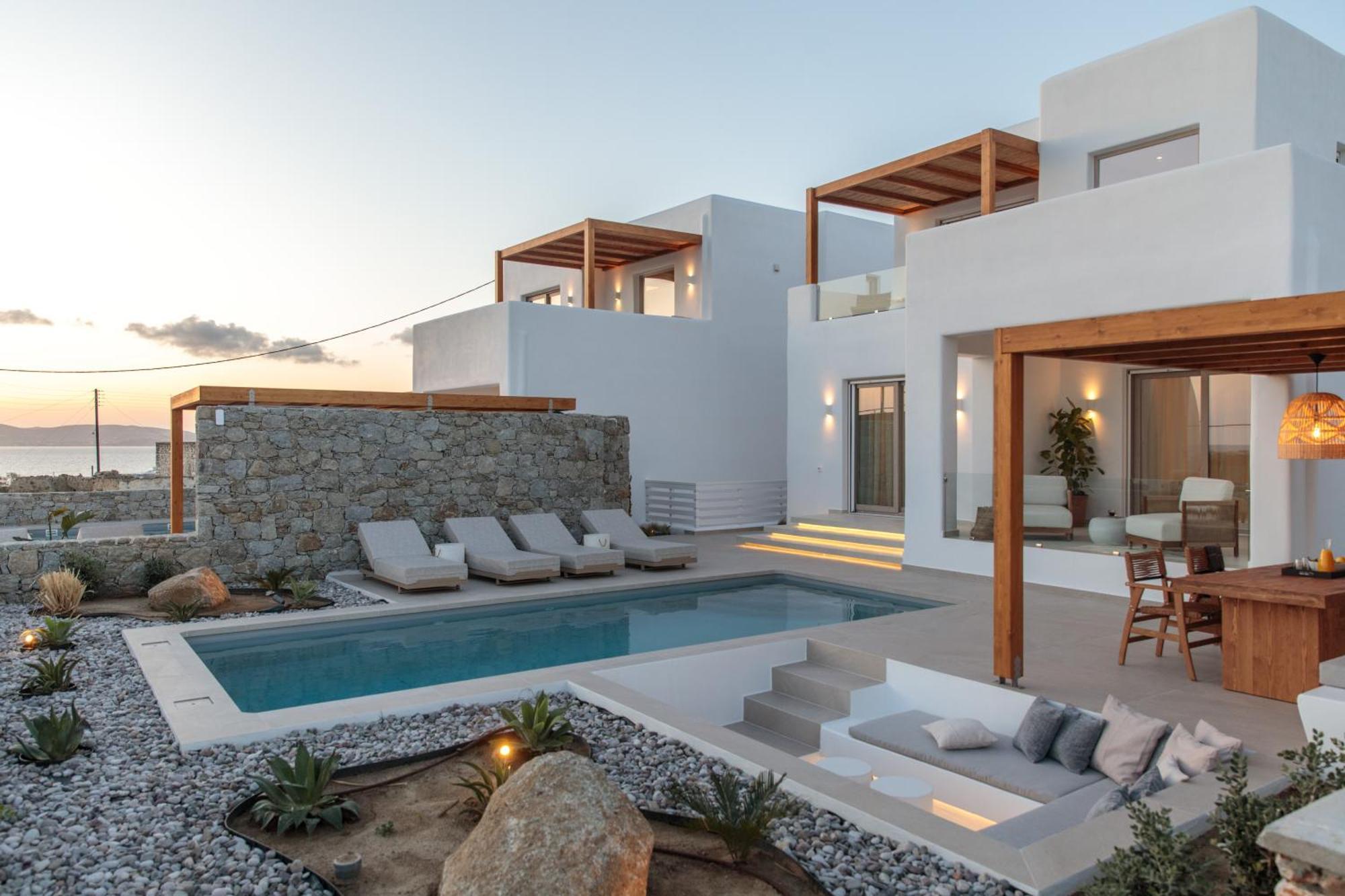 Вилла Fyroi Naxos Айя-Анна Экстерьер фото