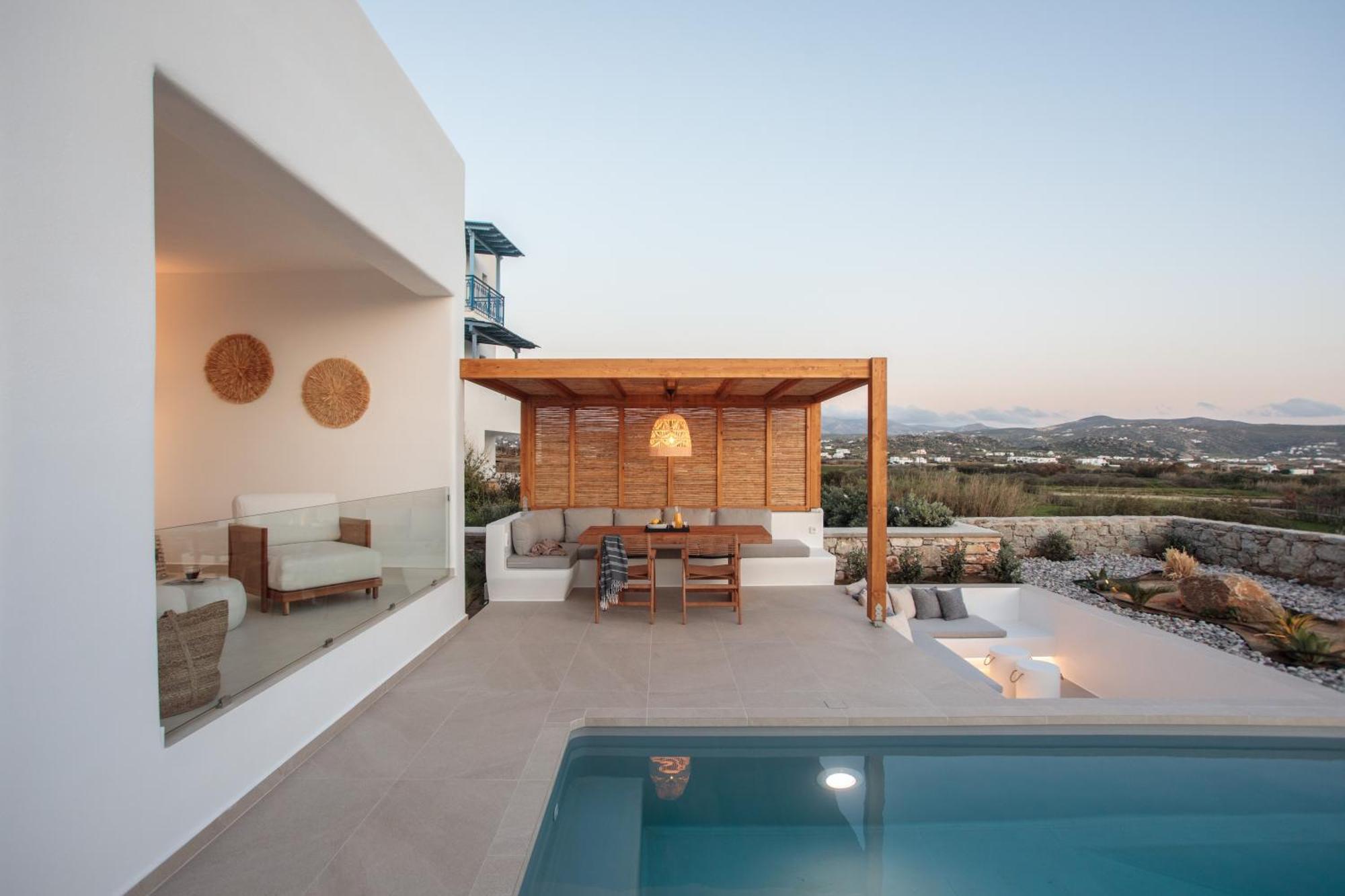 Вилла Fyroi Naxos Айя-Анна Экстерьер фото