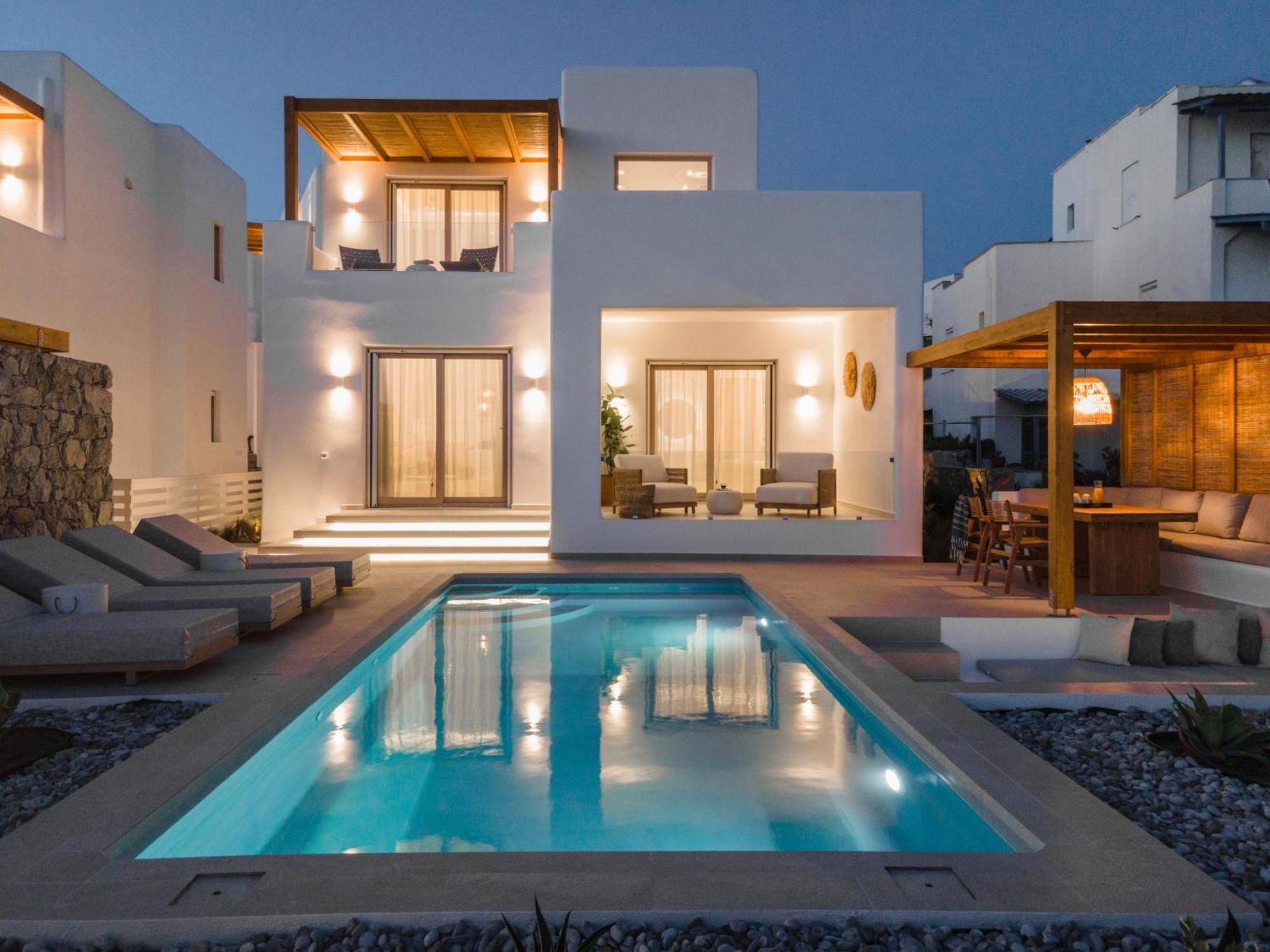 Вилла Fyroi Naxos Айя-Анна Экстерьер фото