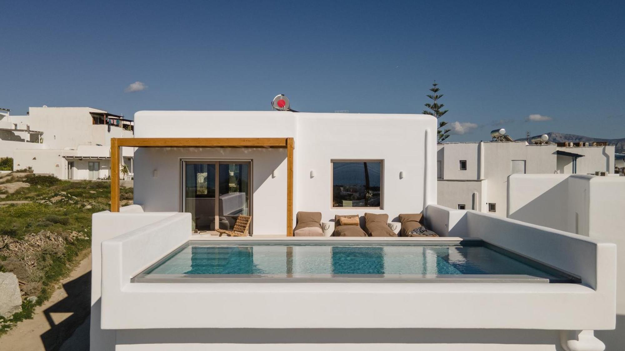 Вилла Fyroi Naxos Айя-Анна Экстерьер фото