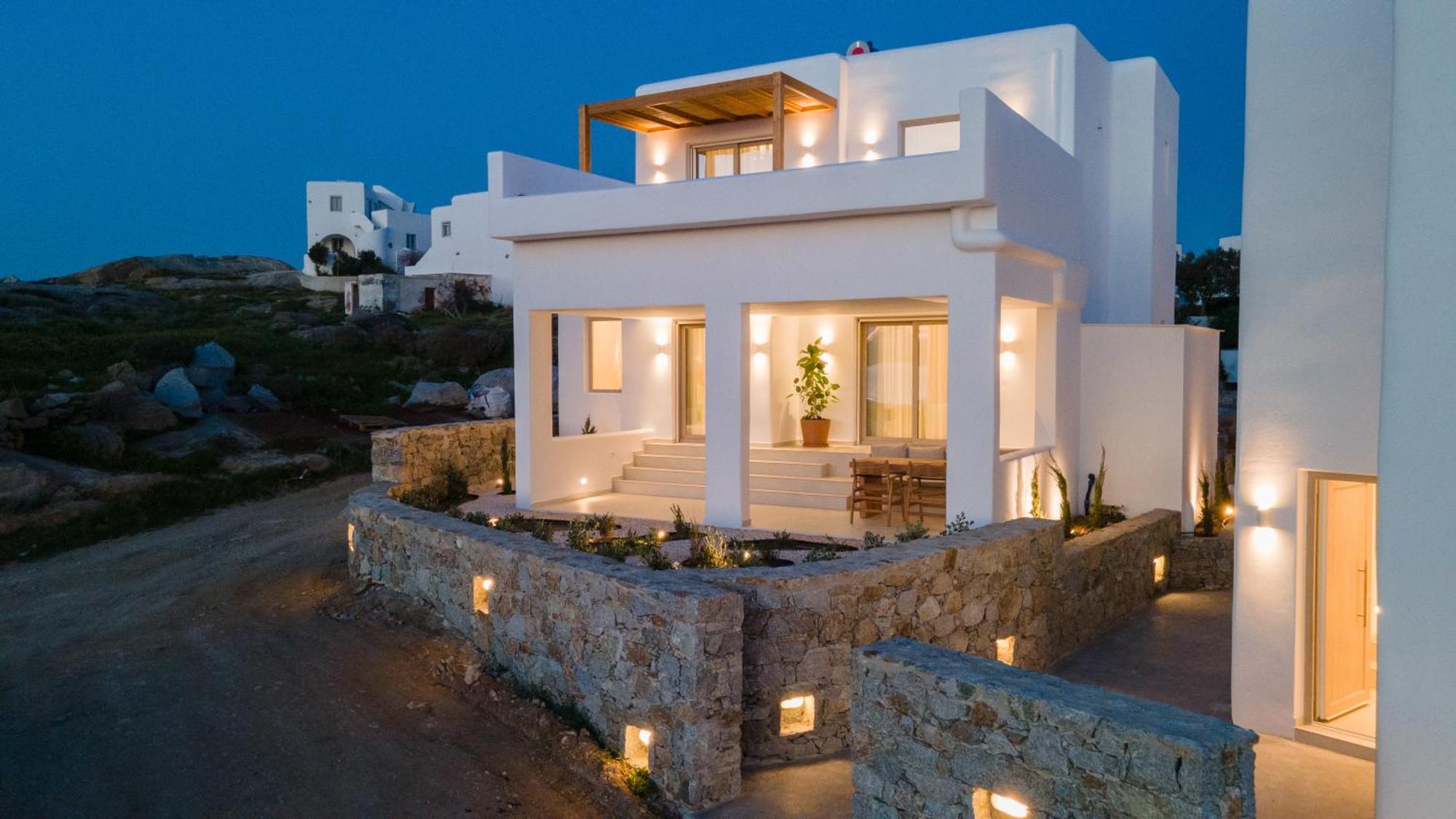 Вилла Fyroi Naxos Айя-Анна Экстерьер фото
