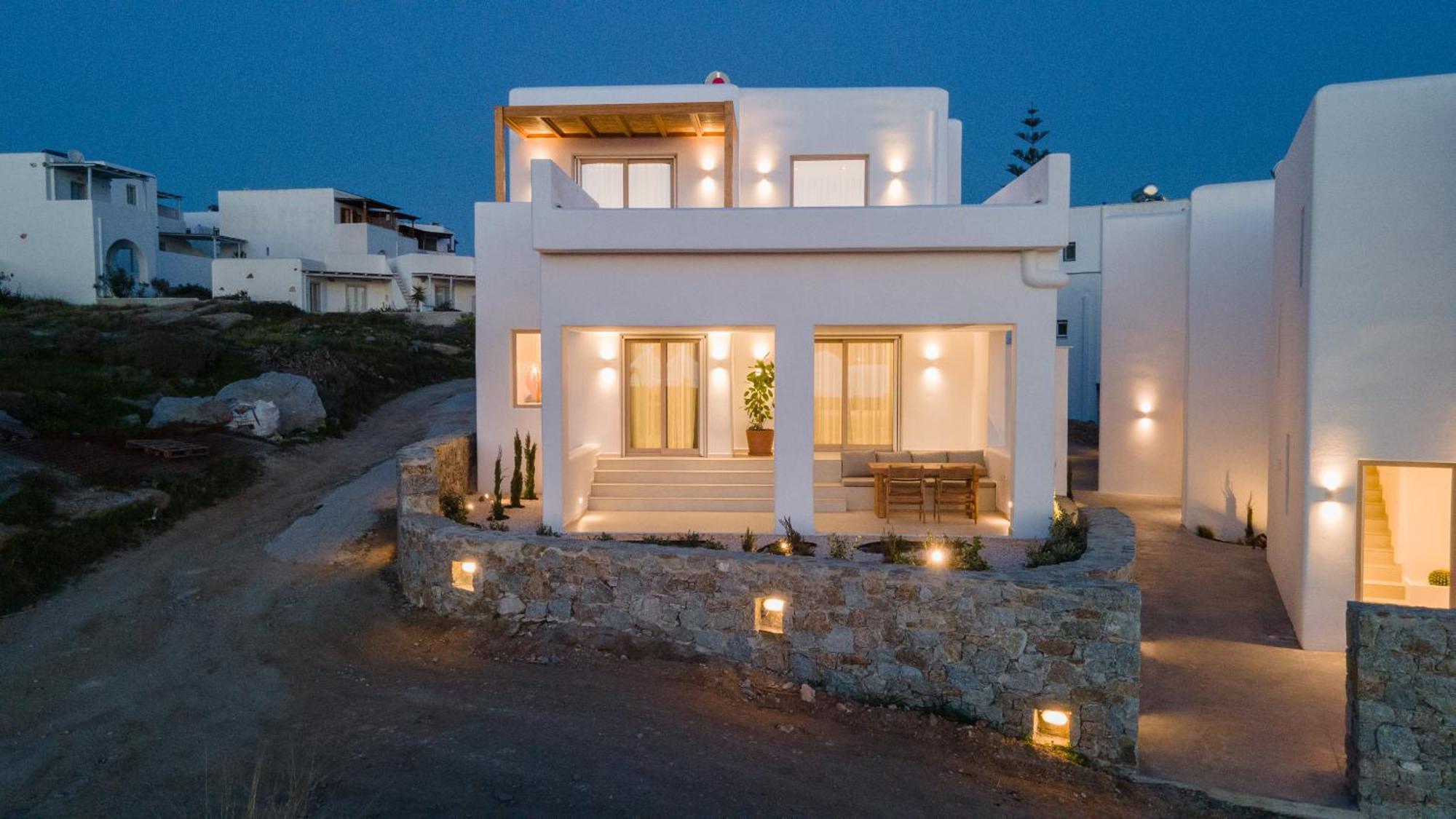 Вилла Fyroi Naxos Айя-Анна Экстерьер фото