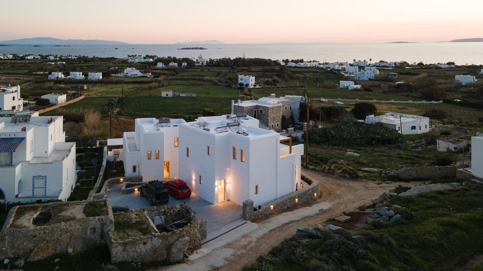 Вилла Fyroi Naxos Айя-Анна Экстерьер фото